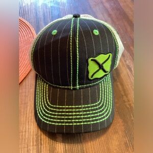 Twisted X Mesh Snap Back Hat Black White Green Men’s Women’s    #27
